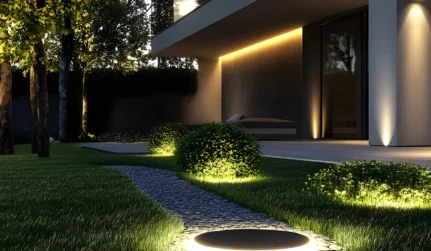 Outdoor LED Lighting Installation